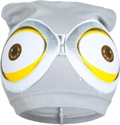 Bonnet de printemps pour enfant New Baby avec motif Minion, gris