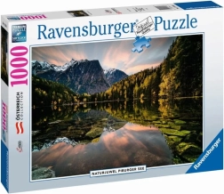 Puzzle 1000 pièces Ravensburger – lac Piburger