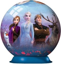 Ravensburger puzzle 3D boule : La Reine des neiges 2