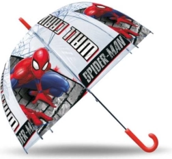 Parapluie enfant automatique transparent SPIDERMAN 48 cm