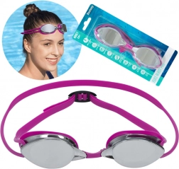 Lunettes de natation Bestway Elite Blast Pro pour adultes et jeunes – Rose