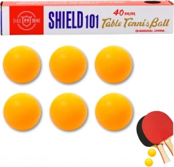 Balles de ping-pong orange 6 pcs