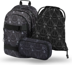 Ensemble scolaire BAAGL skate HARRY POTTER Reliques de la Mort – sac à dos, trousse, sac à cordon