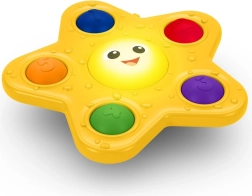 Baby Einstein jouet d’activité à ventouse Pop & Glow Starfish pour bébés 6m+