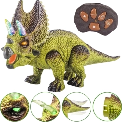 Dinosaure robot radiocommandé Triceratops Woopie