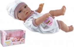 Poupée bébé rose 40 cm