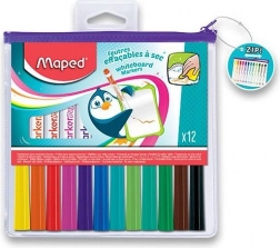 MAPED Marqueurs pour tableau blanc WB Fun Colours 12 pcs