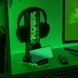 Support de jeu XBOX avec éclairage LED et charge USB‑C