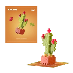 Plus-Plus fleurs cactus – jeu de construction créatif