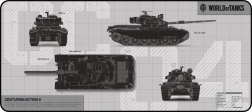 Tapis de souris gaming édition limitée World of Tanks