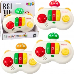 Console interactive pour enfants en forme de champignon