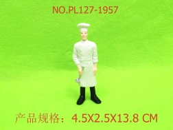 Figurine de cuisinier 13,8 cm