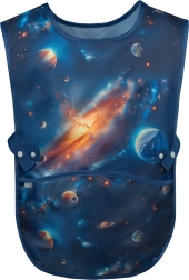 Tablier enfant lavable espace