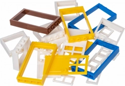 L-W Toys kit créatif de fenêtres et portes colorées