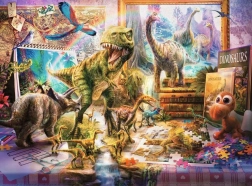 Puzzle RAVENSBURGER Les dinosaures prennent vie XXL 100 pièces