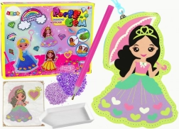 Kit de perles pour création diamant – pendentif princesse