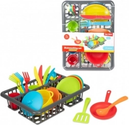 Set de vaisselle en plastique pour enfants, 27 pcs
