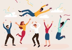 Puzzle Moment : Party People de Ravensburger, 300 pièces