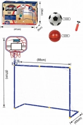 Ensemble sportif 2-en-1 SPORTO pour BASKET-BALL et FOOTBALL