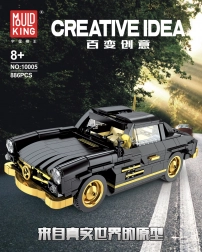 Kit de construction voiture rétro 886 pièces