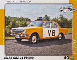 Puzzle RETRO-AUTA Volga GAZ 24 VB 40 pièces
