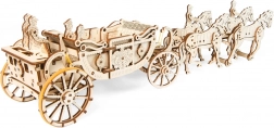 Ugears Carrosse royal – puzzle mécanique 3D en bois
