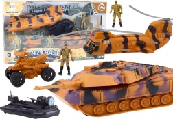 Set militaire Tank Hélicoptère Parachutiste Effets sonores