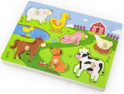 Puzzle d’encastrement en bois ferme STUDO WOOD