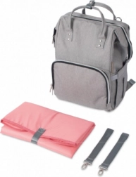 Canpol babies sac à dos à langer Lady Mum – Gris