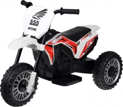Tricycle électrique pour enfants avec musique – Blanc
