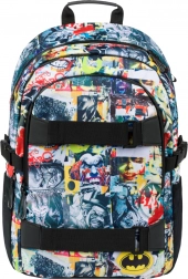 Sac à dos scolaire Skate Batman Comics