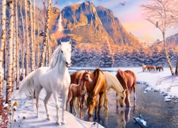 Puzzle dégivrage d'hiver 180 pièces