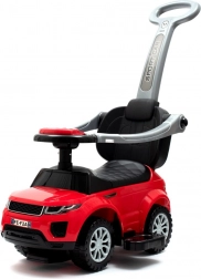 Porteur enfant 3-en-1 avec tige de guidage BABY MIX – SUV rouge