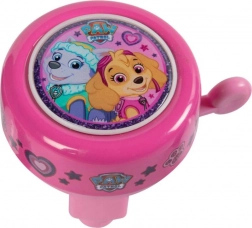 Sonnette de vélo pour enfants Paw Patrol rose