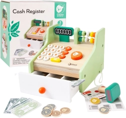 Caisse enregistreuse en bois pour enfants Classic World