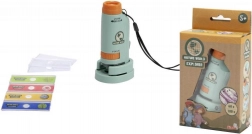 Microscope de poche avec lumière 60-180x