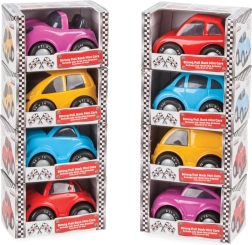 Voiture en plastique à rétrofriction pour les tout-petits