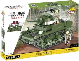 Coffret de construction char M3 Stuart – 511 pièces