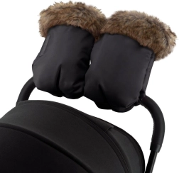 Gants pour poussette MoMi Sildi noirs