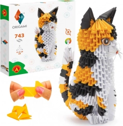 Alexander origami créatif 3D chat – kit en papier