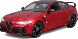 modèle de voiture en métal 1:18 BBURAGO Alfa Romeo Giulia GTA rouge métallisé