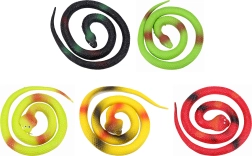 Serpent en caoutchouc 75 cm - 1 pièce