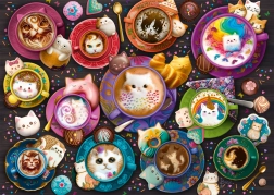 Puzzle Chatons café 500 pièces
