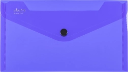 Pochette à bouton pression bleu foncé