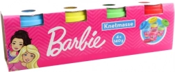 Pâte à modeler BARBIE – set de 4 grands pots