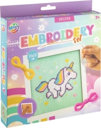 MOXY kit de broderie au point de croix – licorne
