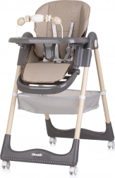 Chaise haute Chipolino First Spoon Macadamia