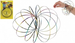 Cercle magique - spirale métallique arc-en-ciel