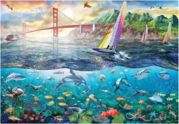 Puzzle Anatolian Pont de San Francisco 2000 pièces