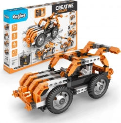 jeu de construction Engino Creative Builder 50 en 1 avec moteur